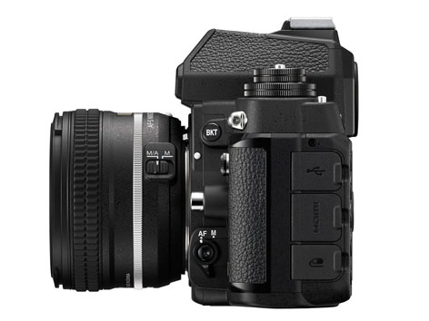 Nikon Df, full frame, connessioni